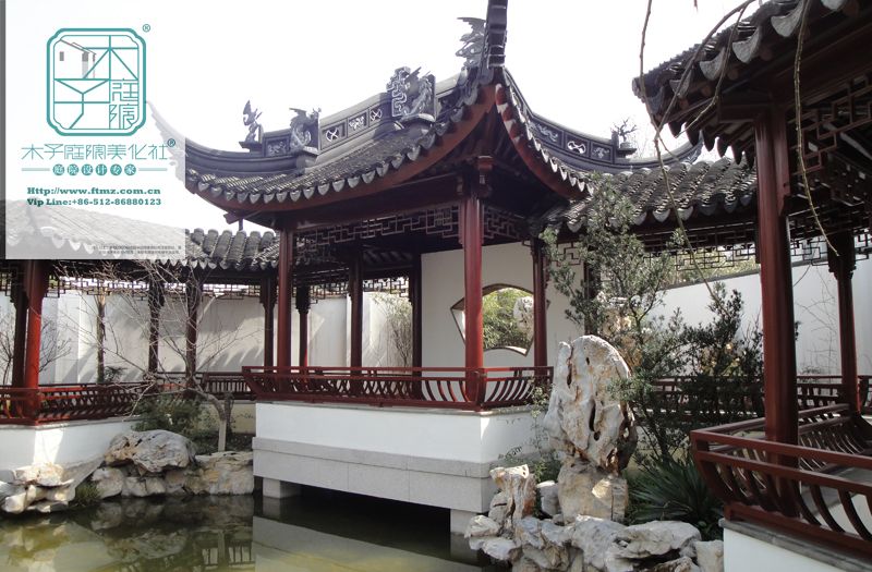 蘇州現(xiàn)代中式私家花園景觀設(shè)計(jì)